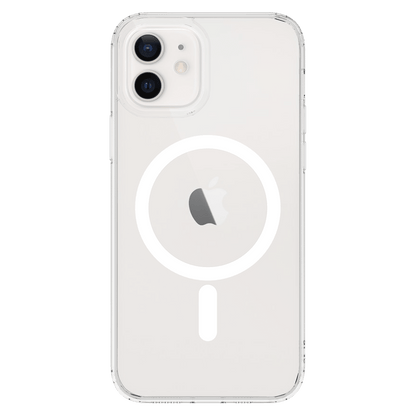 AMPD TPU / Acrylic Hard Shell MagSafe Case for Apple iPhone 12 / iPhone 12 Pro-Clear by AMPD
