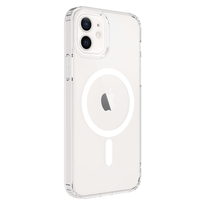 AMPD TPU / Acrylic Hard Shell MagSafe Case for Apple iPhone 12 / iPhone 12 Pro-Clear by AMPD
