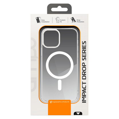 AMPD TPU / Acrylic Hard Shell MagSafe Case for Apple iPhone 12 / iPhone 12 Pro-Clear by AMPD