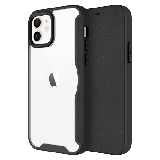 AMPD TPU / Acrylic Flip Wallet Case for Apple iPhone 12-- by AMPD
