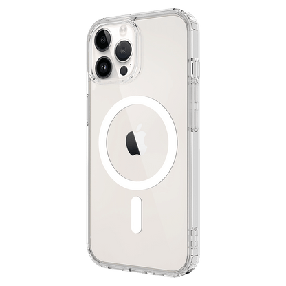 AMPD TPU / Acrylic Crystal Clear MagSafe Case for Apple iPhone 12 Pro Max-Clear by AMPD