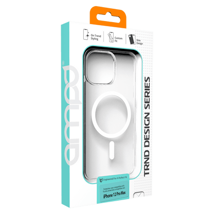 AMPD TPU / Acrylic Crystal Clear MagSafe Case for Apple iPhone 12 Pro Max-Clear by AMPD