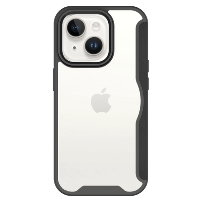 AMPD TPU / Acrylic Wallet Flip Case for Apple iPhone 13-Black by AMPD
