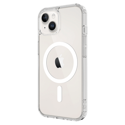 AMPD TPU / Acrylic Crystal Clear MagSafe Case for Apple iPhone 13-Clear by AMPD