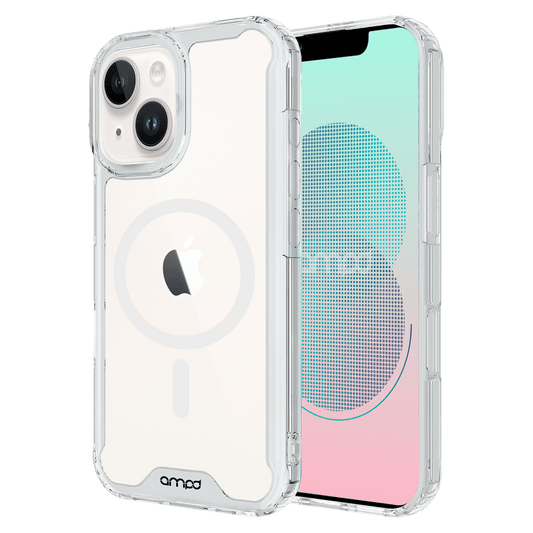 AMPD TPU / Acrylic Crystal Clear Case for Apple iPhone 13-Clear by AMPD