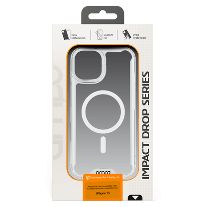 AMPD TPU / Acrylic Crystal Clear Case for Apple iPhone 13-Clear by AMPD