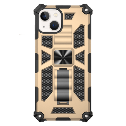 AMPD Dual Layer SpiderKick Case for Apple iPhone 13-Gold by AMPD