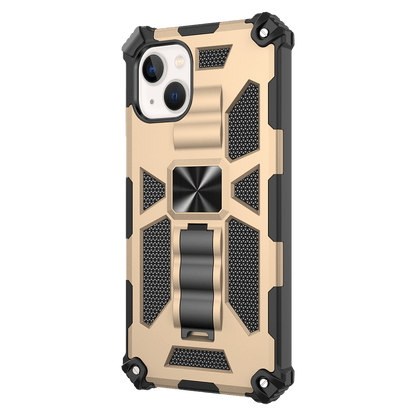 AMPD Dual Layer SpiderKick Case for Apple iPhone 13-Gold by AMPD