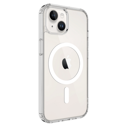 AMPD TPU / Acrylic Crystal Clear MagSafe Case for Apple iPhone 14-Clear by AMPD