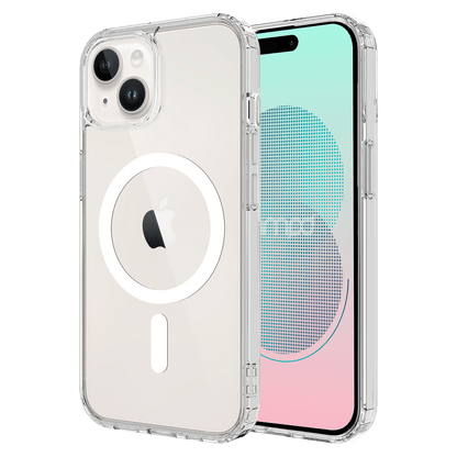 AMPD TPU / Acrylic Crystal Clear MagSafe Case for Apple iPhone 14-Clear by AMPD