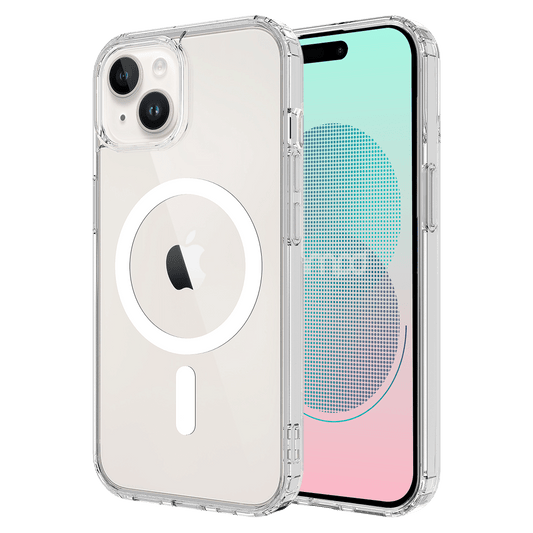 AMPD TPU / Acrylic Crystal Clear MagSafe Case for Apple iPhone 14-Clear by AMPD