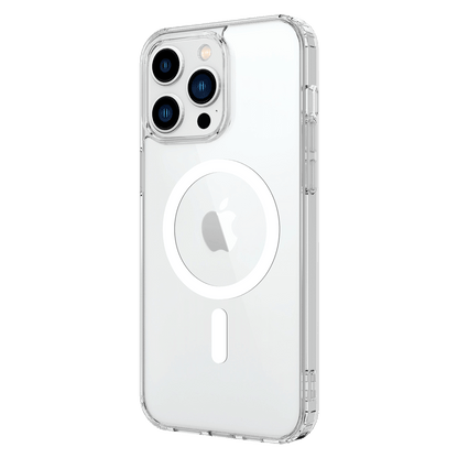 AMPD TPU / Acrylic Crystal Clear MagSafe Case for Apple iPhone 15 Pro Max-Clear by AMPD