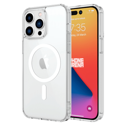 AMPD TPU / Acrylic Crystal Clear MagSafe Case for Apple iPhone 15 Pro Max-Clear by AMPD