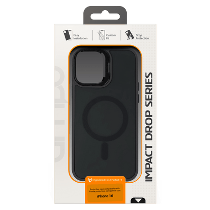 AMPD Acrylic Smoke CamKick MagSafe Case for Apple iPhone 16-- by AMPD