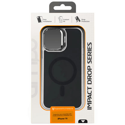 AMPD Acrylic Smoke CamKick MagSafe Case for Apple iPhone 16-- by AMPD