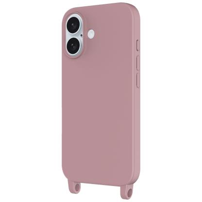 AMPD Real Feel TPU Crossbody Strap Case for Apple iPhone 16-- by AMPD