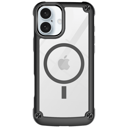 AMPD DuraBump MagSafe Case for Apple iPhone 16-Black