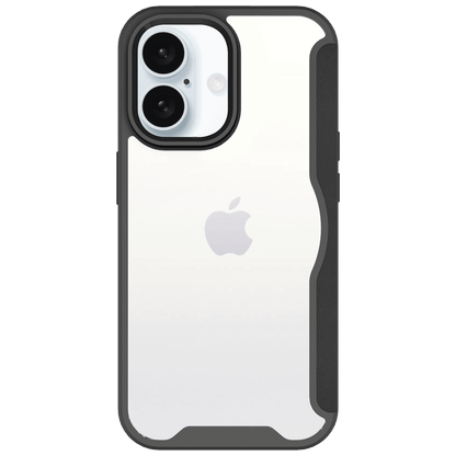 AMPD TPU / Acrylic Wallet Flip MagSafe Case for Apple iPhone 16-- by AMPD