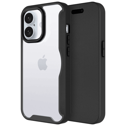 AMPD TPU / Acrylic Wallet Flip MagSafe Case for Apple iPhone 16-- by AMPD