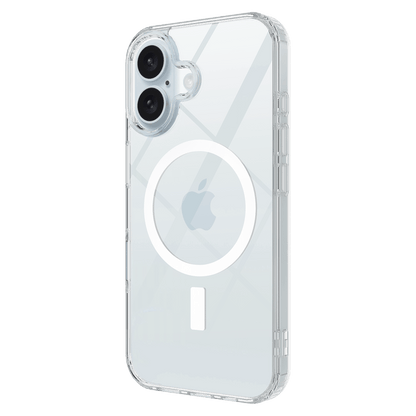 AMPD TPU / Acrylic Crystal Clear MagSafe Case for Apple iPhone 16-Clear by AMPD