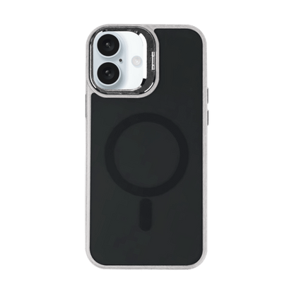 AMPD Acrylic Smoke CamKick MagSafe Case for Apple iPhone 16 Plus-Gray