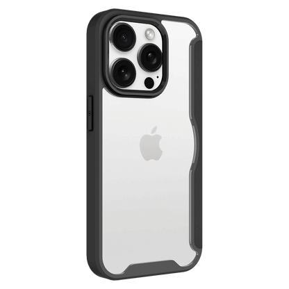 AMPD TPU / Acrylic Wallet Flip MagSafe Case for Apple iPhone 16 Pro Max-- by AMPD