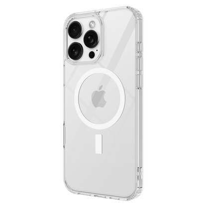 AMPD TPU / Acrylic Crystal Clear MagSafe Case for Apple iPhone 16 Pro Max-Clear by AMPD