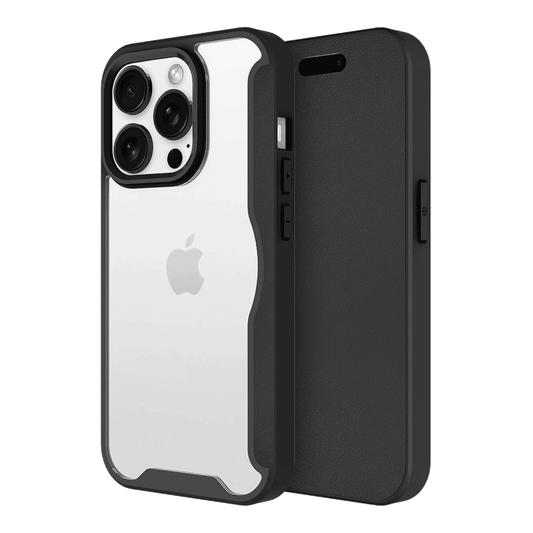AMPD TPU / Acrylic Wallet Flip MagSafe Case for Apple iPhone 16 Pro-- by AMPD