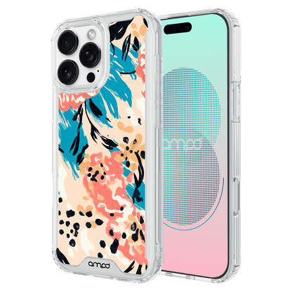 AMPD TPU / Acrylic HD Print MagSafe Case for Apple iPhone 16 Pro-Blue