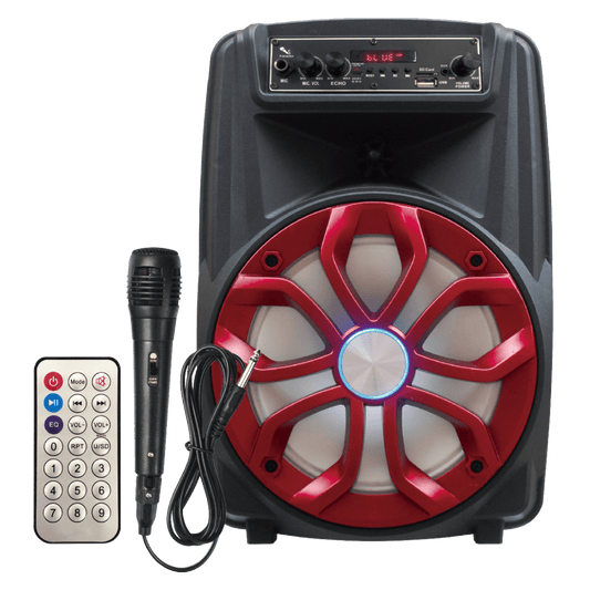 AMPD Blast G6 8Watt Bluetooth Speaker with Microphone and Remote Red