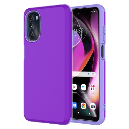 AMPD Classic Slim Dual Layer Case for Motorola Moto G 5G (2022)
