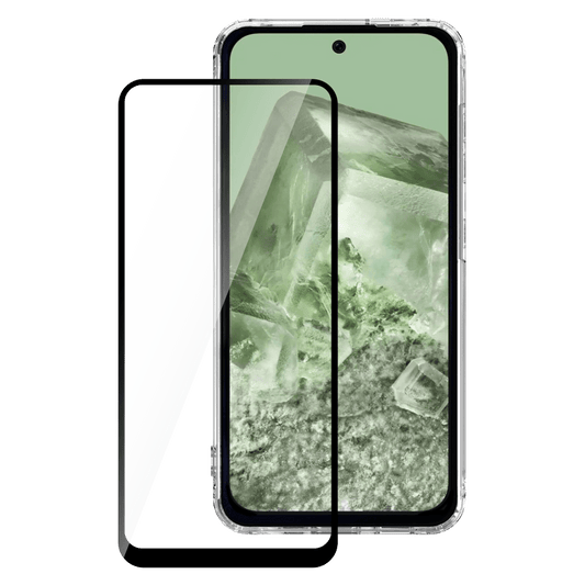 AMPD 3D Full Faced Tempered Glass for Google Pixel 8a-Clear by AMPD