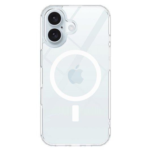 AMPD TPU / Acrylic Crystal Clear MagSafe Case for Apple iPhone 16 Plus-Clear by AMPD