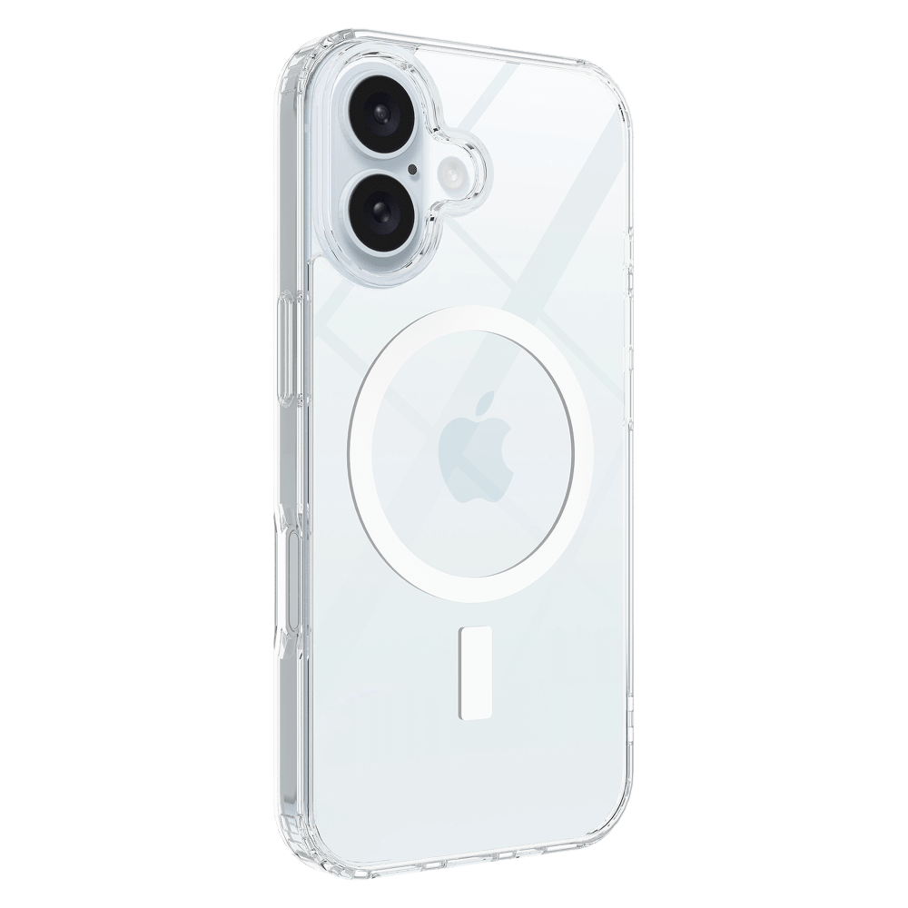 AMPD TPU / Acrylic Crystal Clear MagSafe Case for Apple iPhone 16 Plus-Clear by AMPD