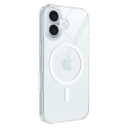 AMPD TPU / Acrylic Crystal Clear MagSafe Case for Apple iPhone 16 Plus-Clear by AMPD