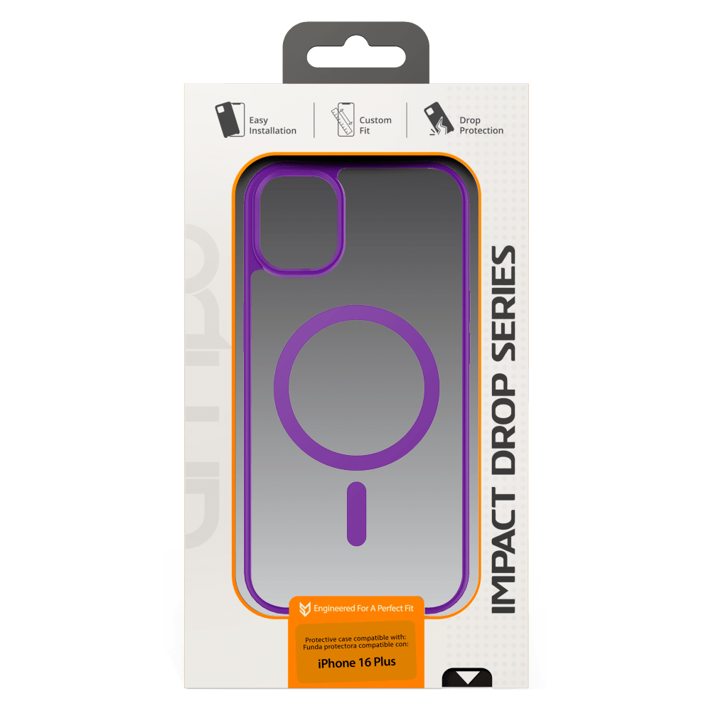 AMPD TPU / Acrylic Bumper MagSafe Case for Apple iPhone 16 Plus-- by AMPD