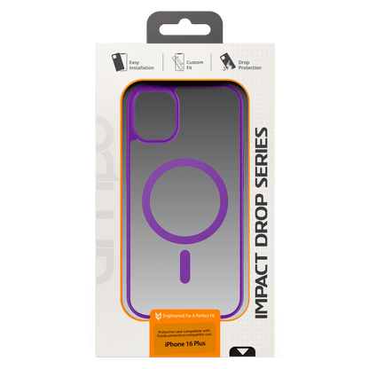 AMPD TPU / Acrylic Bumper MagSafe Case for Apple iPhone 16 Plus-- by AMPD
