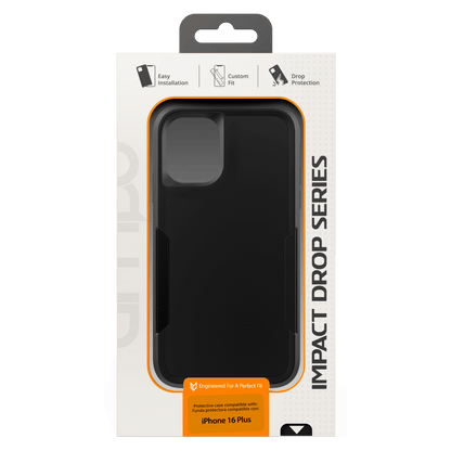 AMPD Military Drop Case for Apple iPhone 16 Plus-Black by AMPD