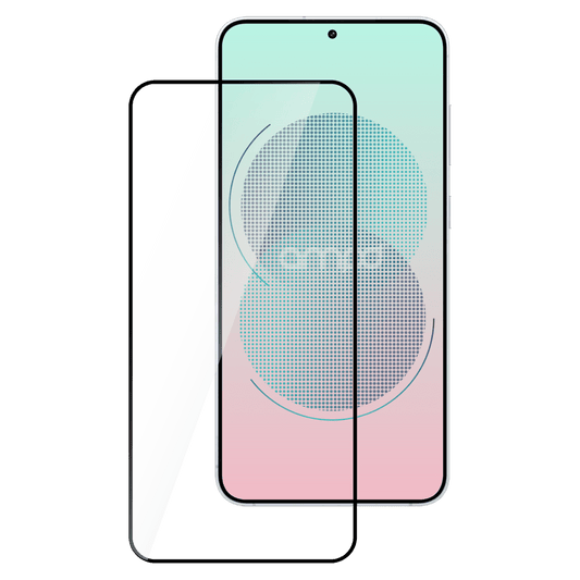 AMPD 3D Full Faced Impact Flex Glass Screen Protector for Samsung Galaxy S 2025 Medium-Clear by AMPD