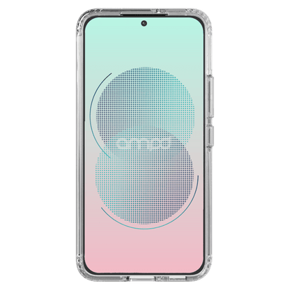 AMPD TPU / Acrylic Crystal Clear Case with Mag Ring for Samsung Galaxy S 2025 Medium-Clear by AMPD