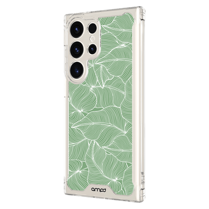 AMPD TPU / Acrylic HD Print Case for Samsung Galaxy S24 Ultra-Green by AMPD