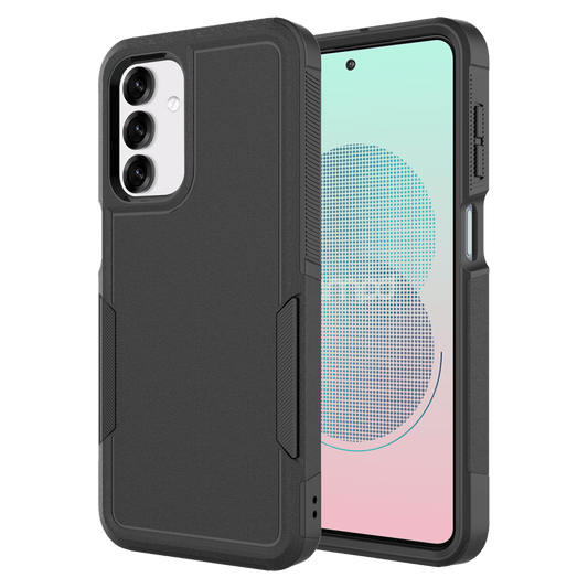 AMPD Dual Layer Hard Shell Military Drop Case for Samsung Galaxy S 2025 Small-Black by AMPD