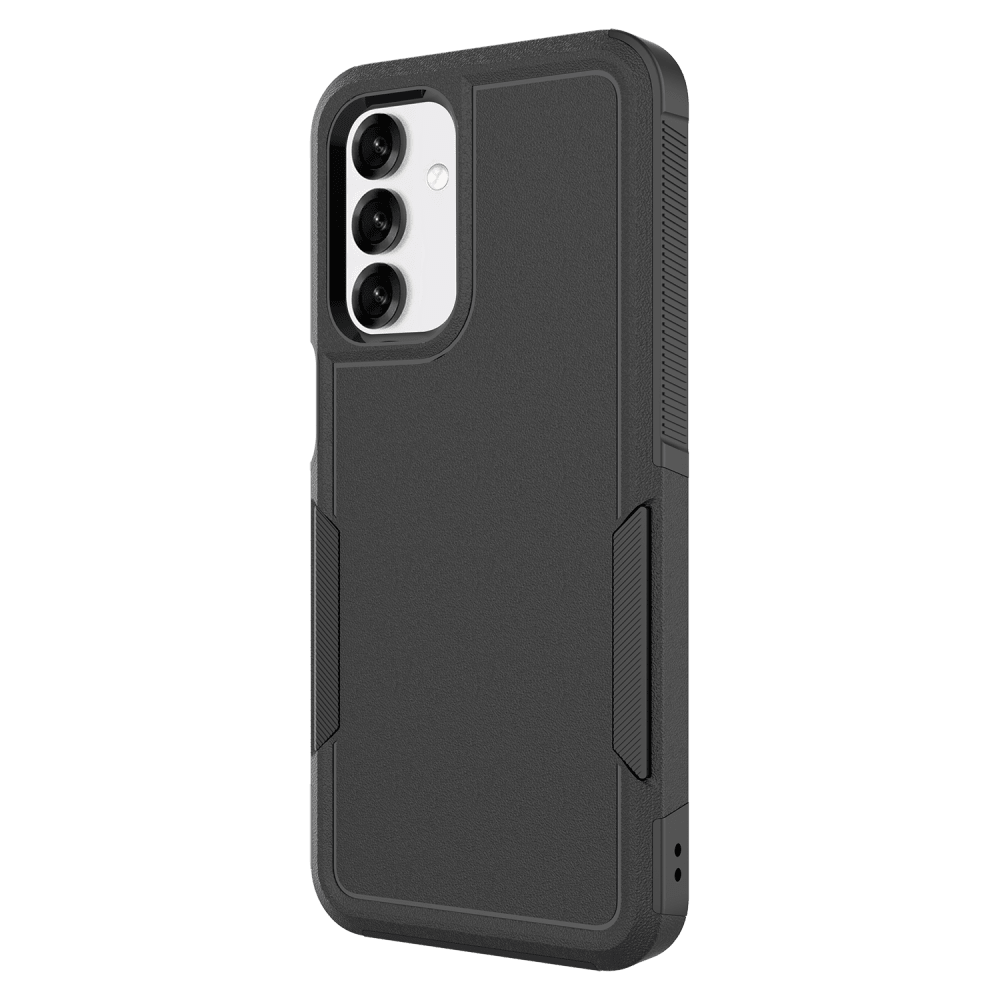 AMPD Dual Layer Hard Shell Military Drop Case for Samsung Galaxy S 2025 Small-Black by AMPD
