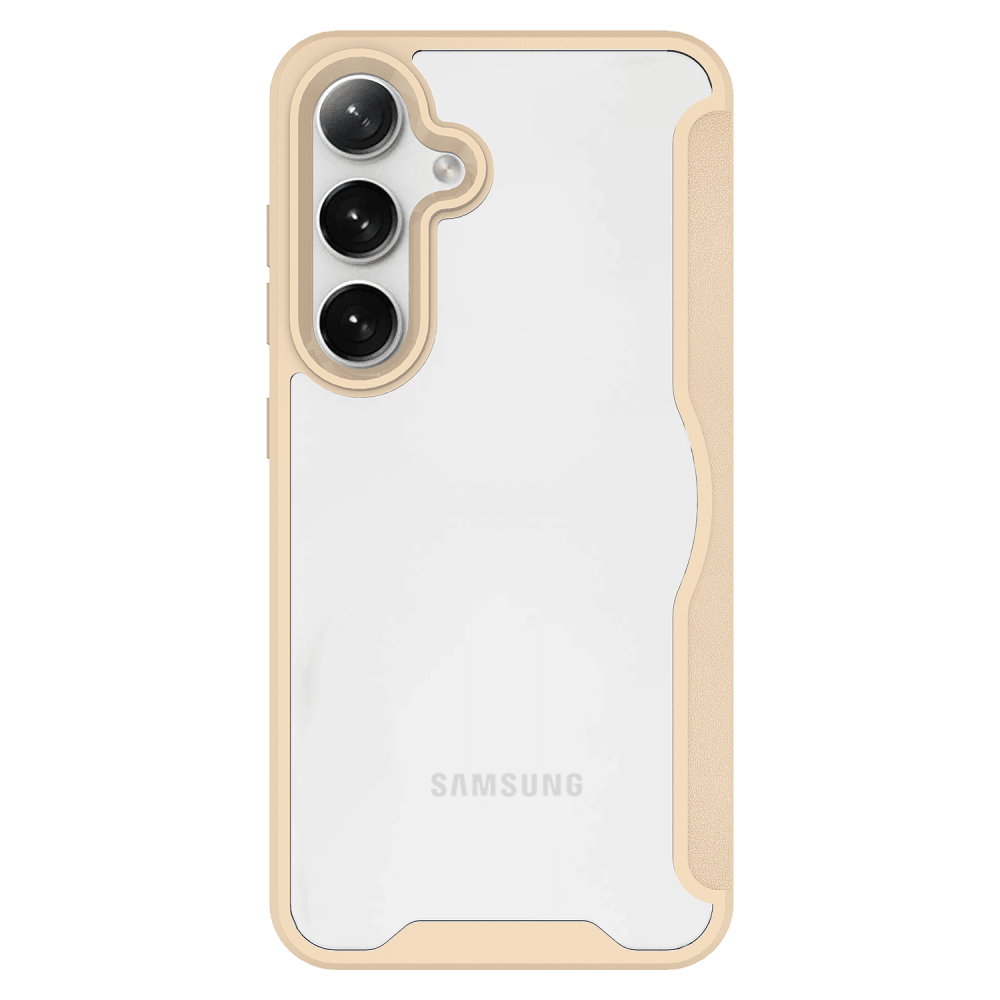 AMPD TPU / Acrylic Flip Wallet MagSafe Case for Samsung Galaxy S24-- by AMPD