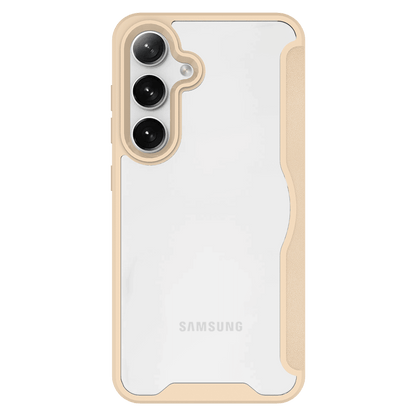 AMPD TPU / Acrylic Flip Wallet MagSafe Case for Samsung Galaxy S24-- by AMPD
