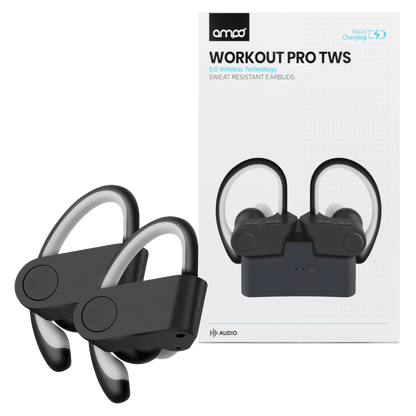 AMPD Active 5.0 Sport-Fit True Wireless Bluetooth In Ear Headphones by AMPD