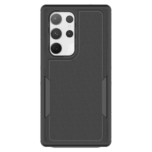 AMPD Dual Layer Hard Shell Military Drop Case for Samsung Galaxy S 2025 Large-Black by AMPD
