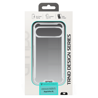 AMPD TPU / Acrylic Crystal Clear Case for Google Pixel 9 Pro XL-Clear by AMPD