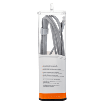 Ventev Alloy USB A to Apple Lighting High Speed Ultradurable 10 Foot Cable-- by Ventev