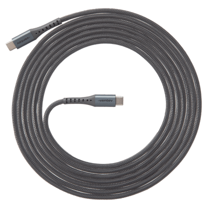 Ventev Alloy USB C to USB C High Speed Ultradurable 10 Foot Cable-- by Ventev